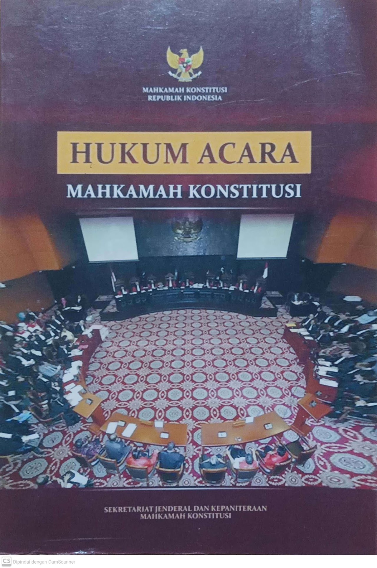 Cover Hukum acara Mahkamah Konstitusi
